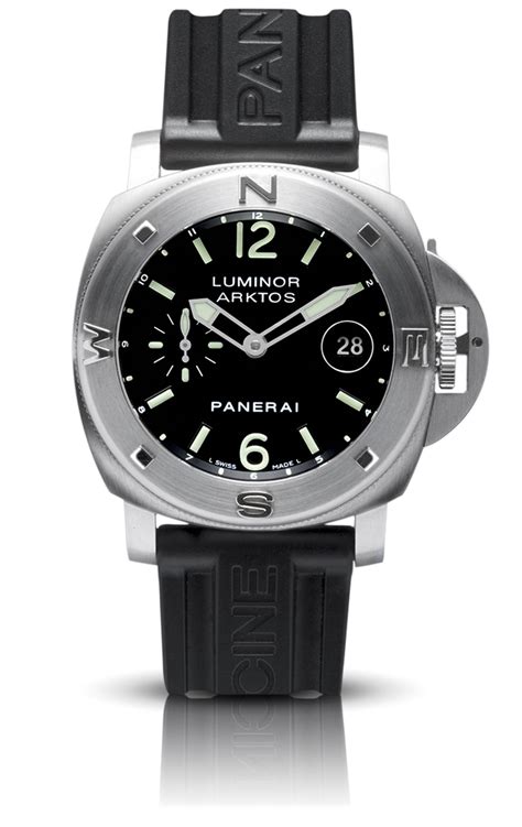 panerai luminor arktos swiss replica watch|genuine panerai watch case.